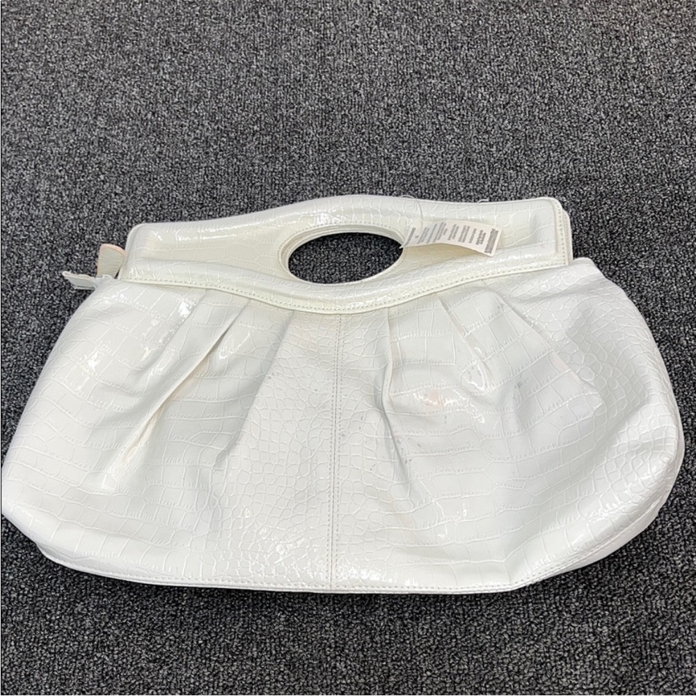Elegant White Women's Clutch